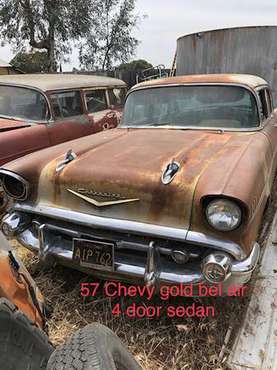 Classic '57 Chevy Gold BelAire - cars & trucks - by owner - vehicle... for sale in Orland, CA