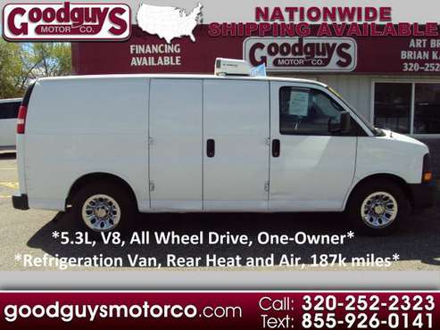 2010 Chevrolet Express Cargo Van AWD 1500 135 Refrigeration Van for sale in OH