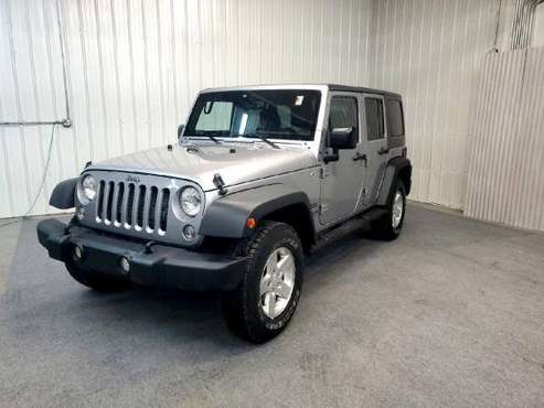 2015 Jeep Wrangler 4x4 4WD Sport Unlimited SUV - - by for sale in Elwood, IN