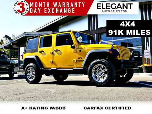 2009 Jeep Wrangler Unlimited SUPER CLEAN LOW MILES 4X4 V6 AUTOMATIC SU for sale in Beaverton, OR
