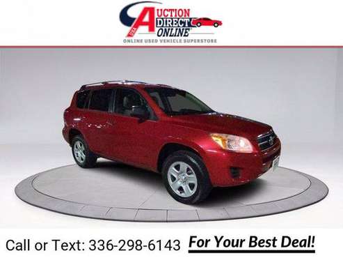 2012 Toyota RAV4 Base suv Red - - by dealer - vehicle for sale in Raleigh, NC