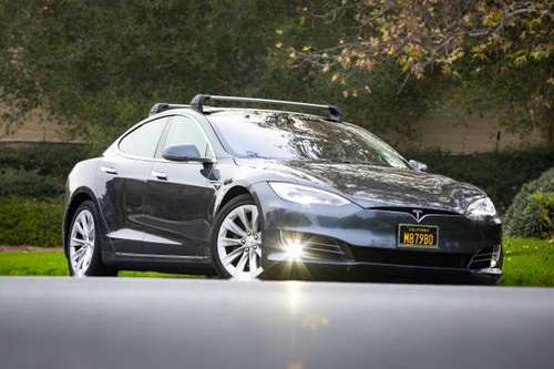 2017 Tesla Model S 100D AWD Long Range (335 miles! Gray/Tan - cars for sale in San Clemente, CA