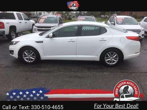 2013 Kia Optima LX hatchback White - cars & trucks - by dealer -... for sale in Mansfield, OH