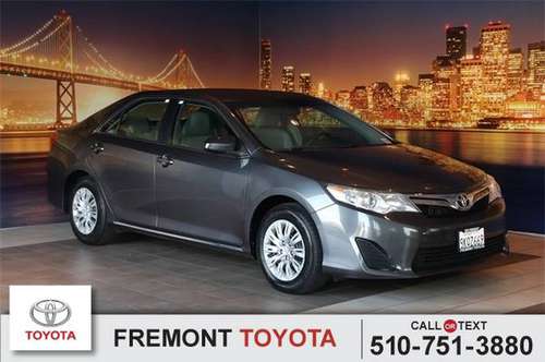 *2014* *Toyota* *Camry* *LE* - cars & trucks - by dealer - vehicle... for sale in Fremont, CA