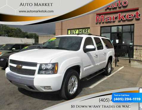 2008 Chevrolet Chevy Suburban LT 1500 4x4 4dr SUV $0 Down WAC/ Your... for sale in Oklahoma City, OK
