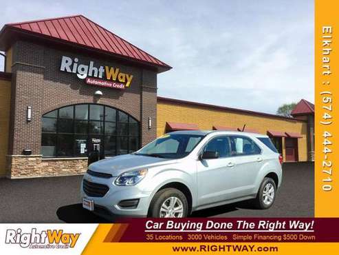 2017 Chevrolet Chevy Equinox LS - cars & trucks - by dealer -... for sale in Elkhart, IN
