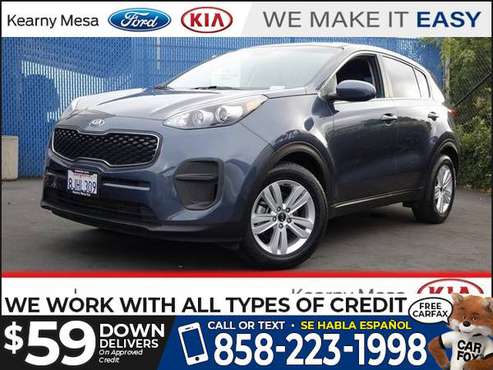 2019 Kia Sportage LX - cars & trucks - by dealer - vehicle... for sale in San Diego, CA