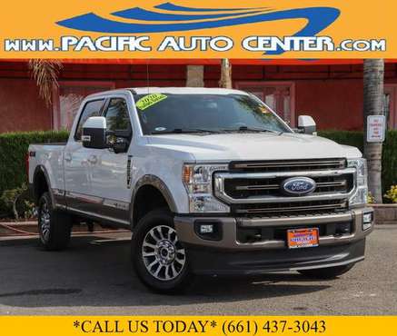 2020 Ford F-250 F250 King Ranch Crew Cab Short Bed Diesel 4WD 36631 for sale in Fontana, CA