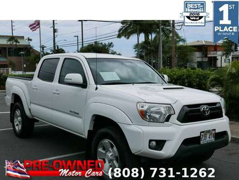 2015 TOYOTA TACOMA DOUBLE CAB PRERUNNER, only 74k miles! for sale in Kailua-Kona, HI