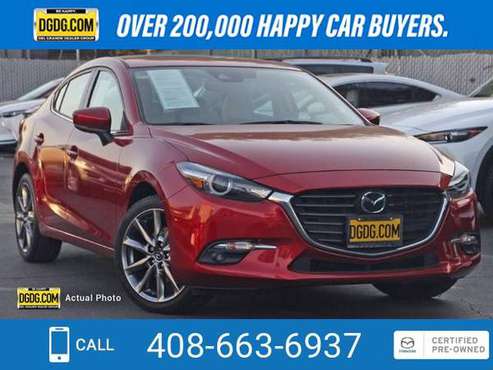 2018 Mazda Mazda3 Grand Touring sedan Soul Red Metallic - cars &... for sale in San Jose, CA