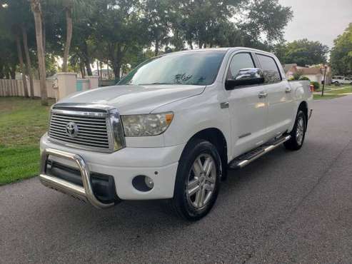 2010 TOYOTA TUNDRA LIMITED CREWMAX LOW MILES - - by for sale in Orlando, FL