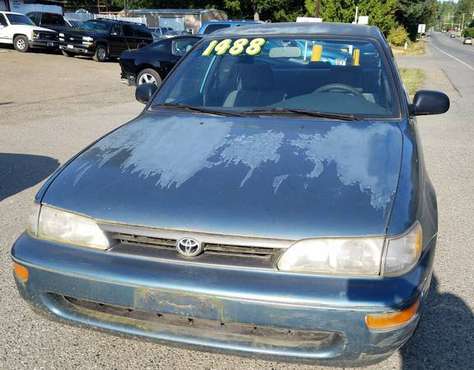 1995 TOYOTA COROLLA for sale in Port Orchard, WA