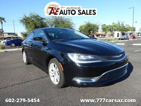2016 CHRYSLER 200 4DR SDN LIMITED FWD with Fixed Rear Window... for sale in Phoenix, AZ