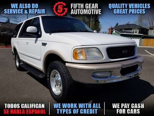 1998 Ford Expedition Eddie Bauer 4WD - - by dealer for sale in Vancouver, OR