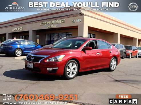 2013 Nissan *Altima* SV $247/mo with Service Records - cars & trucks... for sale in Palm Desert , CA