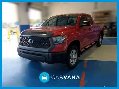 2019 Toyota Tundra Double Cab SR Pickup 4D 6 1/2 ft pickup Red for sale in Detroit, MI