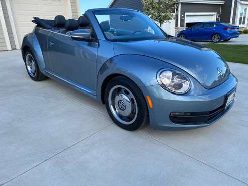 2016 VW Beetle Convertible Denim Edition - - by for sale in Delafield, WI