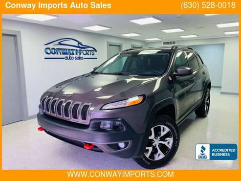 2016 Jeep Cherokee 4WD 4dr Trailhawk *GUARANTEED CREDIT APPROVAL*... for sale in Streamwood, IL