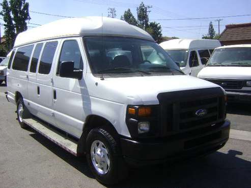 08 Ford E350 High-Top Extended Cargo Passenger Van RV Handicap... for sale in Corona, CA
