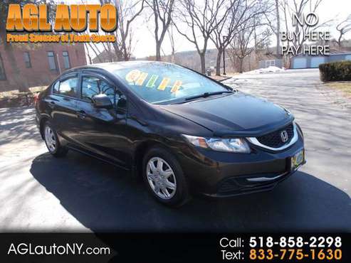 2013 Honda Civic Sdn 4dr Auto LX - - by dealer for sale in Cohoes, MA