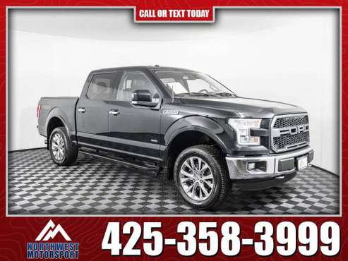 2016 Ford F-150 Lariat 4x4 - - by dealer - vehicle for sale in Lynnwood, WA