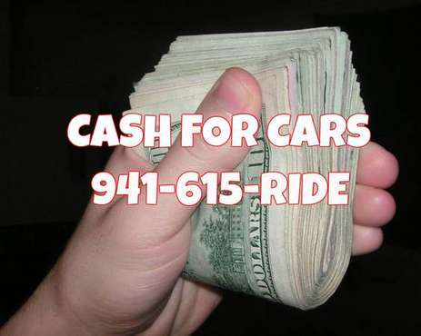 CASH FOR CARS: YOUR USED/SCRAP/JUNK CAR - NO TITLE - cars & for sale in Venice, FL