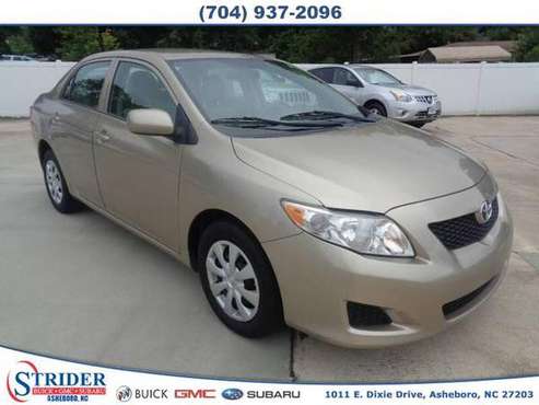 2010 Toyota Corolla - - cars & trucks - by dealer - vehicle... for sale in Asheboro, NC