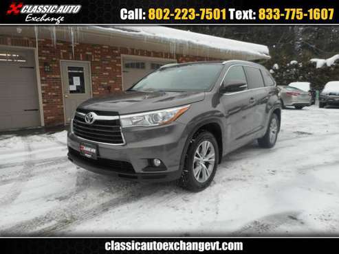 2015 Toyota Highlander XLE AWD V6/THIRD ROW SEATING for sale in Cass Lake, VT