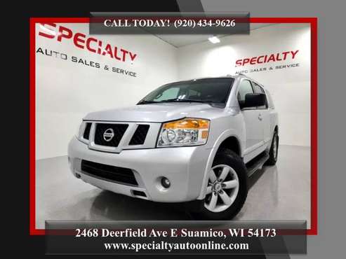 2013 Nissan Armada LE! 4WD! New Tires! Backup Cam! 3rd Row! 122k Mi!... for sale in Suamico, WI