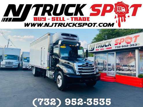 2014 HINO 338A 22FT THERMO KING + LIFT GATE... for sale in South Amboy, NY