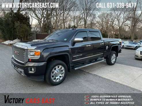 2015 GMC Sierra 2500HD available WiFi 4WD Crew Cab 153 7 Denali for sale in Huntington, NY