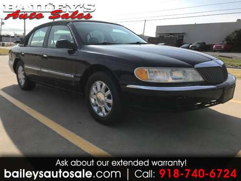 2002 LINCOLN CONTINENTAL*CARFAX CERTIFIED*NO ACCIDNET*RUNS AND... for sale in Tulsa, OK