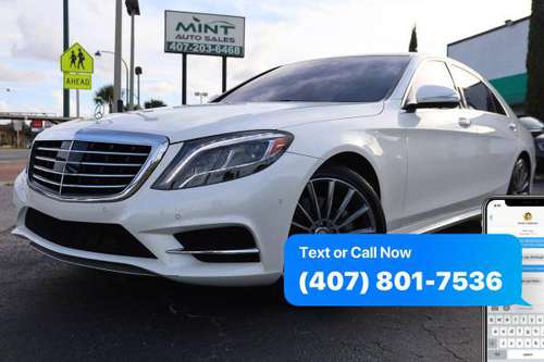 2014 Mercedes-Benz S-550 Instant Approvals! Minimal money down! -... for sale in Orlando, FL