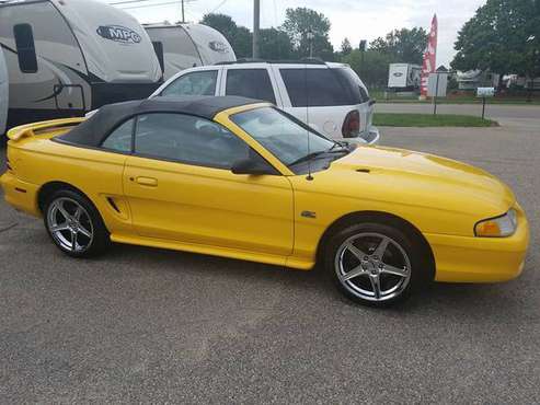 1994 FORD MUSTANG CONVERTIBLE GT 5.0 V-8 for sale in Marquette, MI