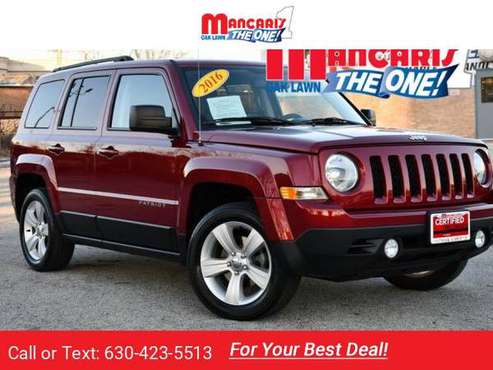 2016 Jeep Patriot Latitude - CERTIFIED ONE OWNER REMOTE START suv... for sale in Oak Lawn, IL