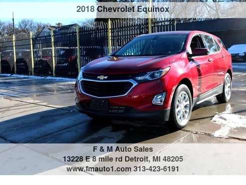 2018 Chevrolet Equinox AWD 4dr LT w/1LT F&M Auto Sales - cars &... for sale in Detroit, MI