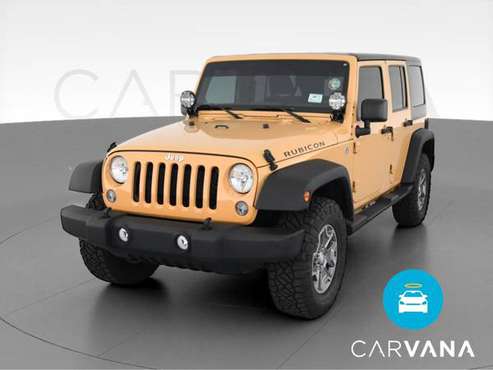 2014 Jeep Wrangler Unlimited Rubicon Sport Utility 4D suv Beige - -... for sale in Baltimore, MD