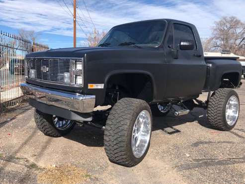 Custom Lifted 1986 Chevy k10/c10 BIG BOY TOY for sale in Albuquerque, NM