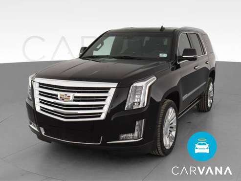 2018 Caddy Cadillac Escalade Platinum Sport Utility 4D suv Black - -... for sale in Van Nuys, CA
