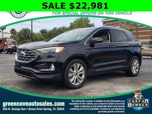 2019 Ford Edge Titanium The Best Vehicles at The Best Price!!! -... for sale in Green Cove Springs, SC