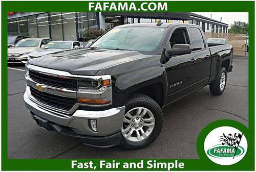 2016 Chevrolet Chevy Silverado 1500 LT Double Cab 4WD - We Can... for sale in Milford, MA