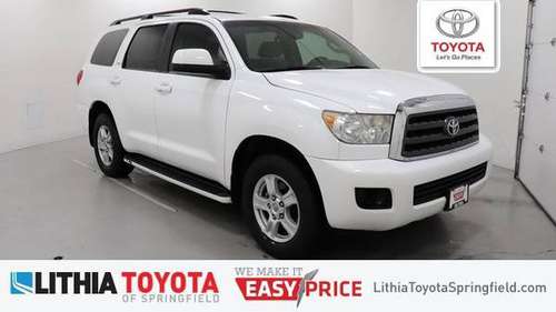 2008 Toyota Sequoia RWD 4dr LV8 6-Spd AT SR5 SUV - cars & trucks -... for sale in Springfield, OR