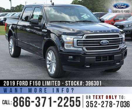 2019 FORD F150 LIMITED 4WD *** Leather, backup Camera, F-150 4X4 *** for sale in Alachua, AL