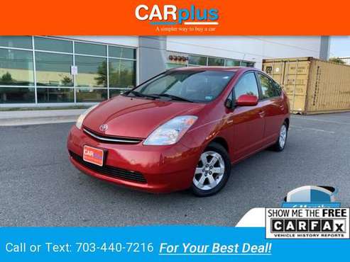 2007 Toyota Prius hatchback Barcelona Red Metallic for sale in CHANTILLY, District Of Columbia