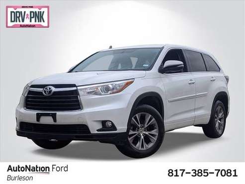 2015 Toyota Highlander LE Plus SUV - cars & trucks - by dealer -... for sale in Burleson, TX