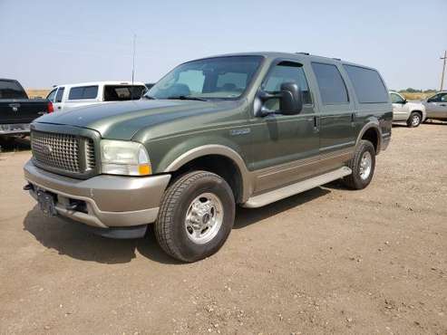 2003 Ford Excursion 4x4 DIESEL Eddie Bauer! - cars & trucks - by... for sale in Fort Collins, CO