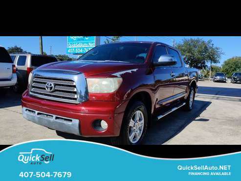 2008 Toyota Tundra CrewMax **Financing Available - cars & trucks -... for sale in Apopka, FL