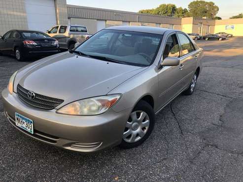 2002 Toyota Camry LE clean great runner! for sale in Eden Prairie, MN