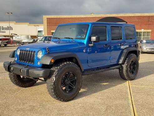 2015 JEEP WRANGLER UNLIMITED: Sport · 4wd · 87k miles for sale in Tyler, TX