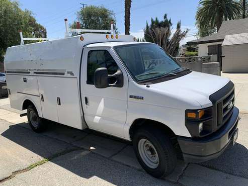 2008 Ford E-350 Utility Truck tool bedF-350 - - by for sale in Northridge, CA
